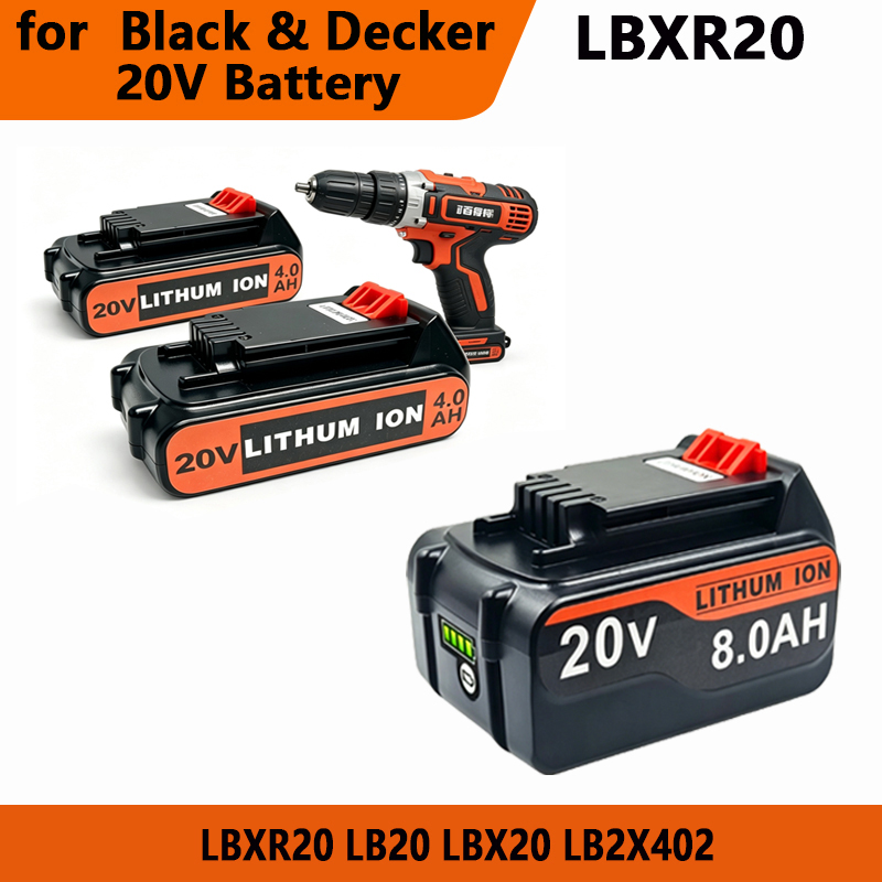 Black+Decker Tool Cordless - Untuk Baterai Pengganti Lithium BL2018 dengan