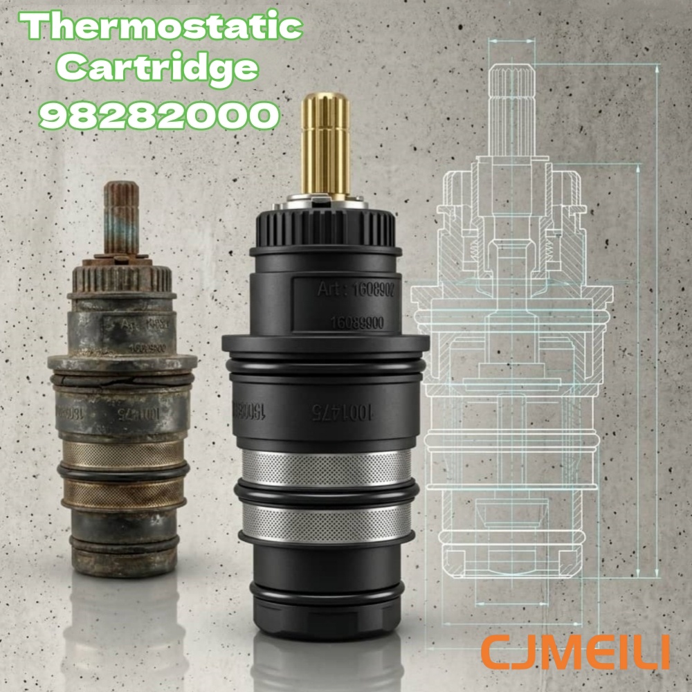 Shower Valve Cartridge - Spool Pengganti Katup Shower, Cartridge Suhu