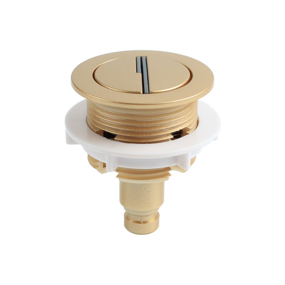 Toilet Fill Valve - Tombol Tekan Toilet Berlapis Krom Bentuk