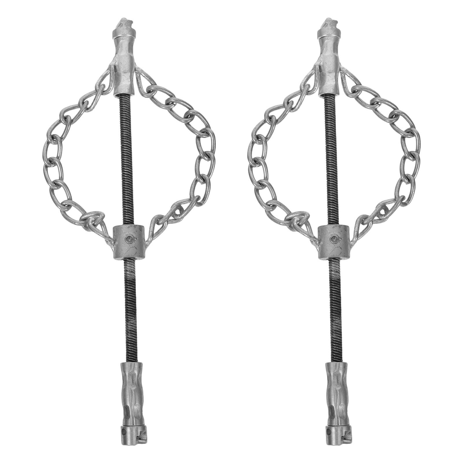 Drain Snake Flexible - 2Pcs Rantai Pembersih Saluran Air Fleksibel,