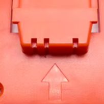 Black+Decker Tool 20V Max - Rak Penyimpanan Baterai Li-ion 20V Max