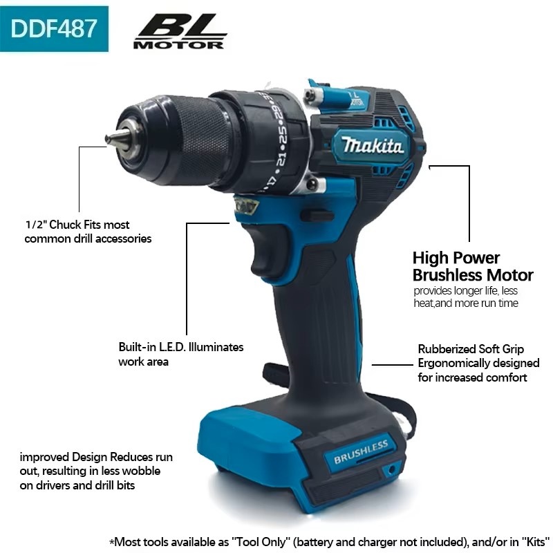 Makita 18V LXT ®   Obeng Listr - Makita Drill Ddf484 ulasan dan harga