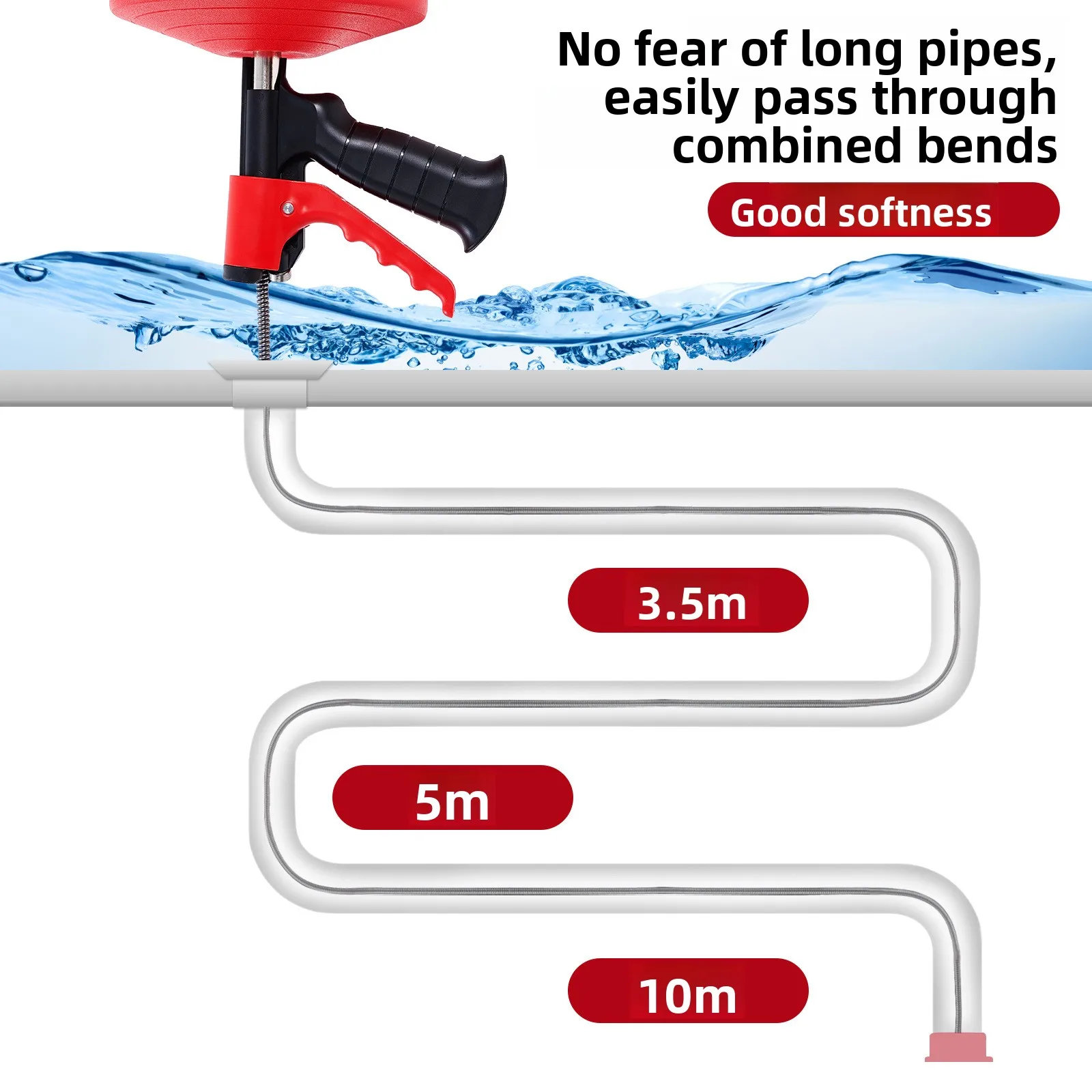 Alat Pembuka Saluran Air Profe - Drain Snake Flexible ulasan dan harga