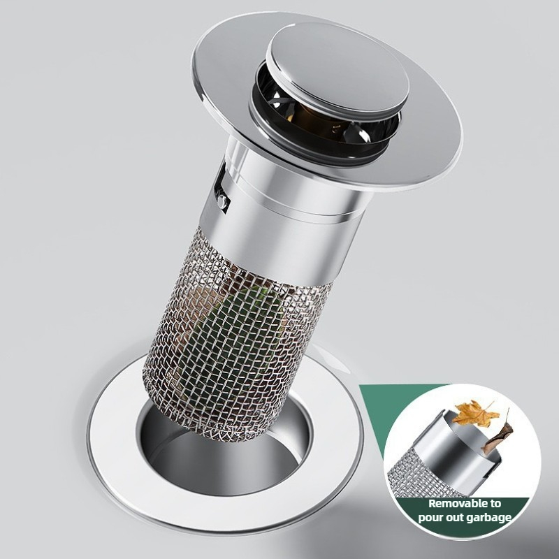Filter Saluran Wastafel Baja T - Drain Pipe Clip ulasan dan harga