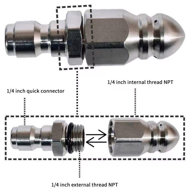 Nozel Penyemprot Air Bertekana - Drain Pipe Clip ulasan dan harga