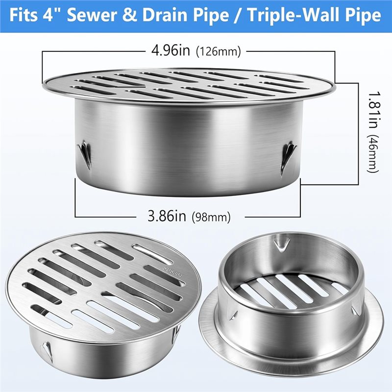 RMWIN - Penutup Saluran Air St - Drain Pipe Clip ulasan dan harga