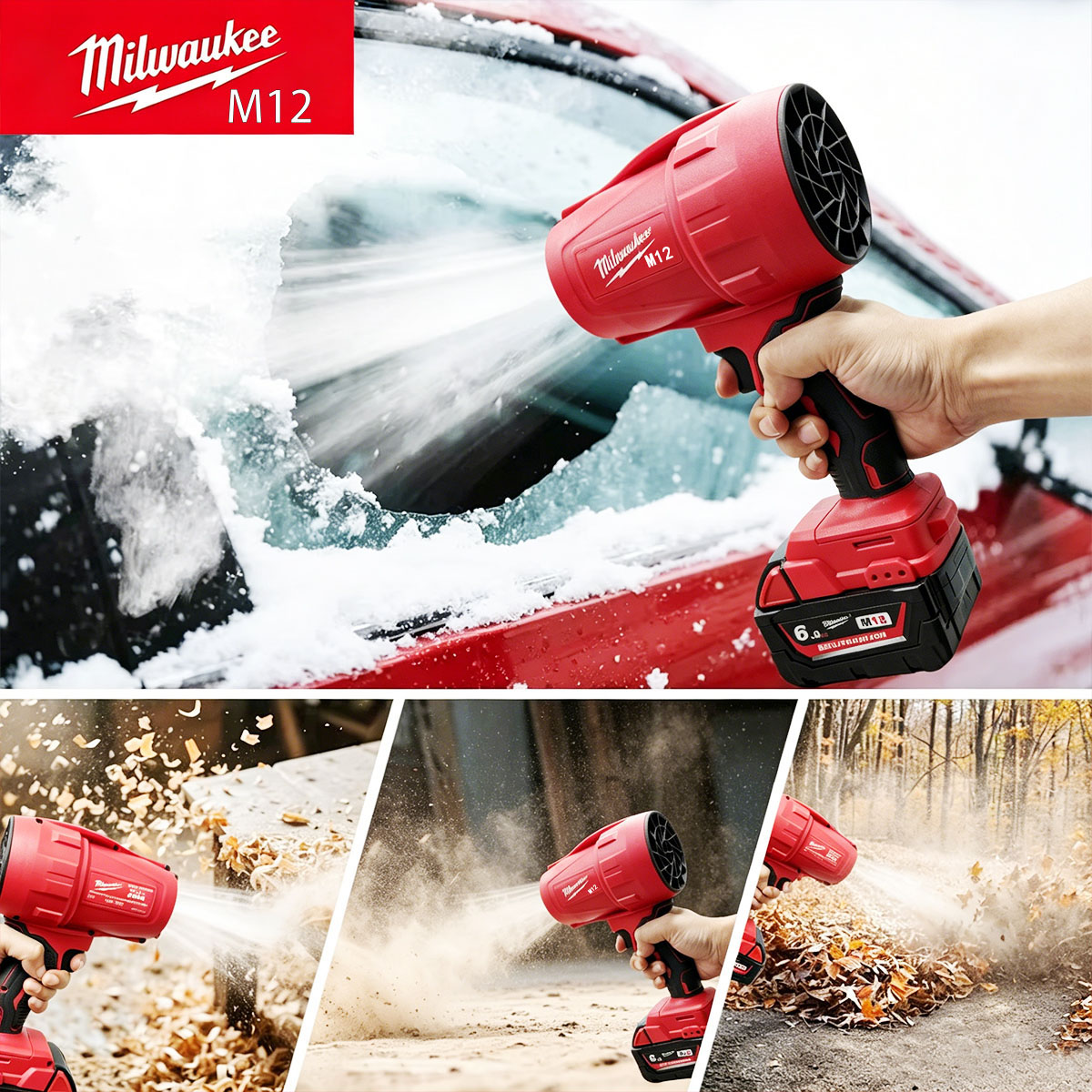 Milwaukee M12 Blower Nirkabel  - Milwaukee Drill M12 Fuel ulasan dan harga
